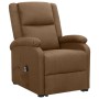 Brown fabric lift-up armchair by vidaXL, Armchairs - Ref: Foro24-329703, Price: 324,89 €, Discount: %