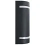 Außenwandleuchten 2 Stk. 35 W schwarz halbrund von vidaXL, Außenbeleuchtung - Ref: Foro24-45649, Preis: 49,50 €, Rabatt: %