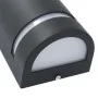 Außenwandleuchten 2 Stk. 35 W schwarz halbrund von vidaXL, Außenbeleuchtung - Ref: Foro24-45649, Preis: 49,50 €, Rabatt: %