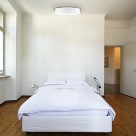 Smartwares Lámpara de techo blanca 50x50x10 cm