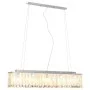 Ceiling lamp with silver glass beads 104 cm E14 by vidaXL, ceiling lights - Ref: Foro24-50860, Price: 84,71 €, Discount: %