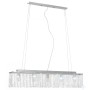 Deckenleuchte mit silbernen Glasperlen 104 cm E14 von vidaXL, Deckenleuchten - Ref: Foro24-50860, Preis: 86,12 €, Rabatt: %