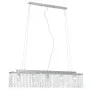 Deckenleuchte mit silbernen Glasperlen 104 cm E14 von vidaXL, Deckenleuchten - Ref: Foro24-50860, Preis: 84,74 €, Rabatt: %