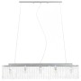 Deckenleuchte mit silbernen Glasperlen 104 cm E14 von vidaXL, Deckenleuchten - Ref: Foro24-50860, Preis: 86,12 €, Rabatt: %