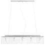 Deckenleuchte mit silbernen Glasperlen 104 cm E14 von vidaXL, Deckenleuchten - Ref: Foro24-50860, Preis: 84,74 €, Rabatt: %