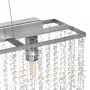 Deckenleuchte mit silbernen Glasperlen 104 cm E14 von vidaXL, Deckenleuchten - Ref: Foro24-50860, Preis: 86,12 €, Rabatt: %