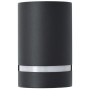 Außenwandleuchten 2 Stück 35 W schwarz halbrund von vidaXL, Außenbeleuchtung - Ref: Foro24-45648, Preis: 33,06 €, Rabatt: %