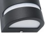 Außenwandleuchten 2 Stück 35 W schwarz halbrund von vidaXL, Außenbeleuchtung - Ref: Foro24-45648, Preis: 33,06 €, Rabatt: %