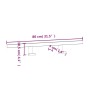 LED warm white mirror lamp 13 W 3000 K 80 cm by vidaXL, Lamps - Ref: Foro24-350335, Price: 51,97 €, Discount: %