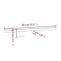 Warmweiße LED Spiegelleuchte 13 W 3000 K 80 cm von vidaXL, Lampen - Ref: Foro24-350335, Preis: 51,20 €, Rabatt: %
