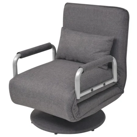 Drehstuhl und Schlafsofa aus dunkelgrauem Stoff von vidaXL, Sessel - Ref: Foro24-244667, Preis: 274,52 €, Rabatt: %
