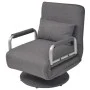 Drehstuhl und Schlafsofa aus dunkelgrauem Stoff von vidaXL, Sessel - Ref: Foro24-244667, Preis: 274,52 €, Rabatt: %