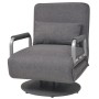 Drehstuhl und Schlafsofa aus dunkelgrauem Stoff von vidaXL, Sessel - Ref: Foro24-244667, Preis: 279,26 €, Rabatt: %