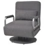 Drehstuhl und Schlafsofa aus dunkelgrauem Stoff von vidaXL, Sessel - Ref: Foro24-244667, Preis: 274,52 €, Rabatt: %