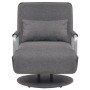 Drehstuhl und Schlafsofa aus dunkelgrauem Stoff von vidaXL, Sessel - Ref: Foro24-244667, Preis: 279,26 €, Rabatt: %