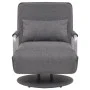 Drehstuhl und Schlafsofa aus dunkelgrauem Stoff von vidaXL, Sessel - Ref: Foro24-244667, Preis: 274,52 €, Rabatt: %
