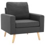 Dark gray fabric armchair by vidaXL, Armchairs - Ref: Foro24-288694, Price: 179,13 €, Discount: %