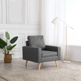 Light gray fabric armchair by vidaXL, Armchairs - Ref: Foro24-288693, Price: 150,49 €, Discount: %