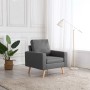 Sillón de tela gris claro de vidaXL, Sillones - Ref: Foro24-288693, Precio: 152,40 €, Descuento: %