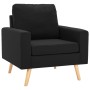 Schwarzer Stoffsessel von vidaXL, Sessel - Ref: Foro24-288702, Preis: 146,87 €, Rabatt: %