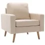 Cream-colored fabric armchair by vidaXL, Armchairs - Ref: Foro24-288696, Price: 180,93 €, Discount: %
