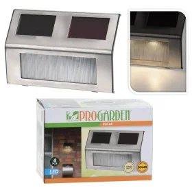 ProGarden LED solar garden lamps 4 units stainless steel by ProGarden, Outdoor lighting - Ref: Foro24-436346, Price: 22,20 €,...