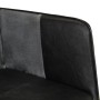 Sillón orejero cuero auténtico negro y gris von vidaXL, Sessel - Ref: Foro24-339662, Preis: 86,70 €, Rabatt: %