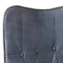 Sillón orejero de cuero auténtico gris canela de vidaXL, Sillones - Ref: Foro24-339649, Precio: 92,47 €, Descuento: %