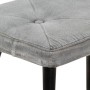Vintage-Ohrensessel aus grauem Segeltuch mit Fußstütze von vidaXL, Sessel - Ref: Foro24-339669, Preis: 86,24 €, Rabatt: %