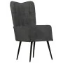 Hellbrauner, schwarzer Ohrensessel aus echtem Leder von vidaXL, Sessel - Ref: Foro24-339654, Preis: 102,20 €, Rabatt: %