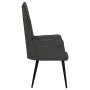Sillón orejero de cuero auténtico negro canela de vidaXL, Sillones - Ref: Foro24-339654, Precio: 103,70 €, Descuento: %