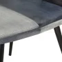 Gray canvas and genuine leather armchair with footrest by vidaXL, Armchairs - Ref: Foro24-339677, Price: 104,00 €, Discount: %