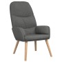Sillón de relax de tela gris oscuro de vidaXL, Sillones - Ref: Foro24-340990, Precio: 102,12 €, Descuento: %