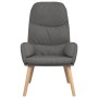 Sillón de relax de tela gris oscuro de vidaXL, Sillones - Ref: Foro24-340990, Precio: 102,12 €, Descuento: %