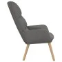 Sillón de relax de tela gris oscuro de vidaXL, Sillones - Ref: Foro24-340990, Precio: 100,62 €, Descuento: %