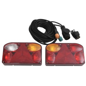 Trailer lights 2pcs classic bulb red 12V by vidaXL, Lights for motor vehicles - Ref: Foro24-152898, Price: 64,15 €, Discount: %