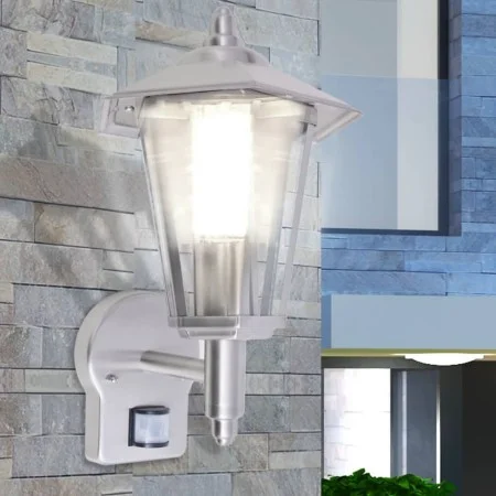 Outdoor Wall Lamp with Sensor Stainless Steel Body by vidaXL, Outdoor lighting - Ref: Foro24-42223, Price: 44,09 €, Discount: %