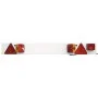 Anhängerbeleuchtung klassische Glühbirne rot 12 V 115x7x14 cm von vidaXL, Leuchten für Kraftfahrzeuge - Ref: Foro24-152900, P...