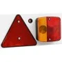 Trailer lights classic bulb red 12 V 115x7x14 cm by vidaXL, Lights for motor vehicles - Ref: Foro24-152900, Price: 54,07 €, D...