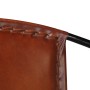 Brauner Sessel aus echtem Leder von vidaXL, Sessel - Ref: Foro24-246367, Preis: 222,88 €, Rabatt: %