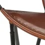 Silla de cuero auténtico marrón de vidaXL, Sillones - Ref: Foro24-246367, Precio: 219,05 €, Descuento: %