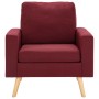 Red wine red fabric armchair by vidaXL, Armchairs - Ref: Foro24-288700, Price: 179,99 €, Discount: %