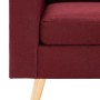 Red wine red fabric armchair by vidaXL, Armchairs - Ref: Foro24-288700, Price: 179,99 €, Discount: %