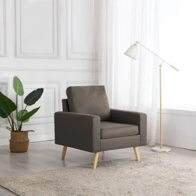 Sillón de tela gris taupe by vidaXL, Armchairs - Ref: Foro24-288701, Price: 211,96 €, Discount: %