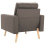 Taupefarbener Stoffsessel von vidaXL, Sessel - Ref: Foro24-288701, Preis: 216,03 €, Rabatt: %