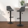 Kitchen stools 2 units dark gray velvet by vidaXL, Kitchen stools - Ref: Foro24-335350, Price: 142,85 €, Discount: %