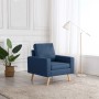 Blue fabric armchair by vidaXL, Armchairs - Ref: Foro24-288697, Price: 206,74 €, Discount: %