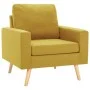 Gelber Stoffsessel von vidaXL, Sessel - Ref: Foro24-288699, Preis: 192,56 €, Rabatt: %