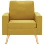 Gelber Stoffsessel von vidaXL, Sessel - Ref: Foro24-288699, Preis: 192,56 €, Rabatt: %