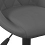 Kitchen stools 2 units dark gray velvet by vidaXL, Kitchen stools - Ref: Foro24-335350, Price: 142,85 €, Discount: %